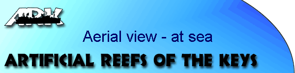Aerial view - at sea