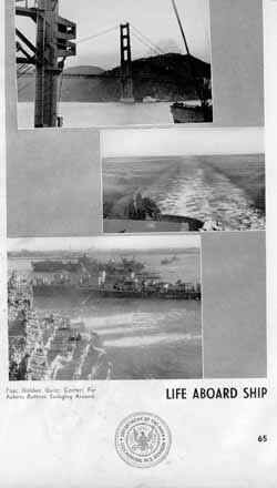 Fleet Leaving San Francisco, WWII 1944